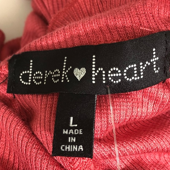 Derek Heart Ruffle Trim Tank Swing Dress L - Picture 4 of 7